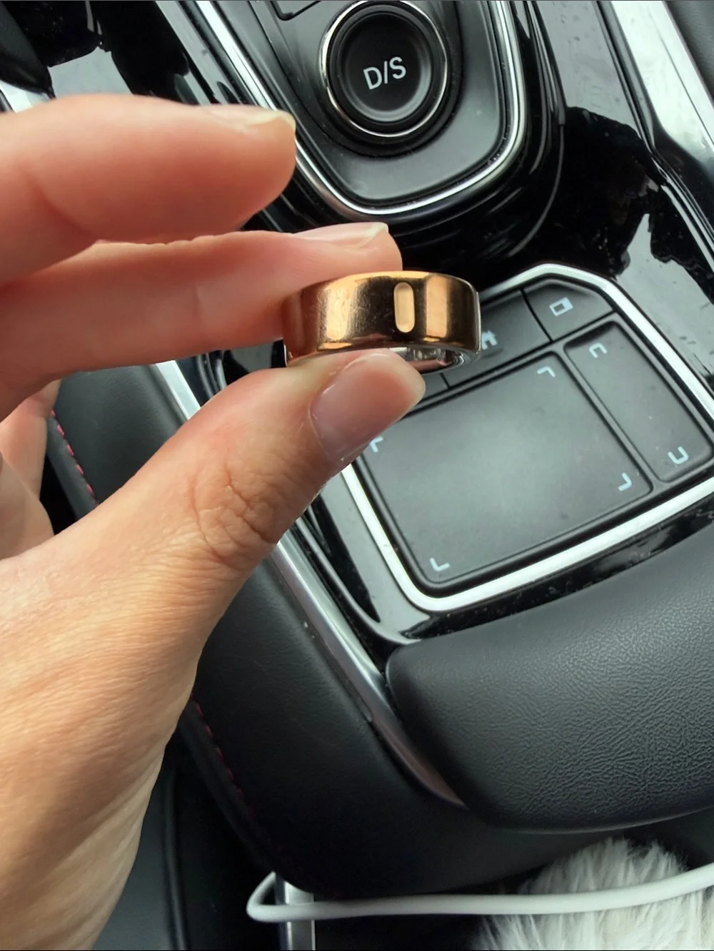 Oura Ring in Rose Gold Finish